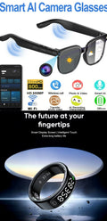 R11 Sports Smart Ring &800W AI Smart Translation Glasses