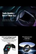 Future-Ready ET580 Smart Watch, Anti-Shake Glasses & R11 Smart Ring