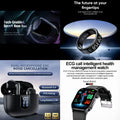 4-in-1 Premium Smart Tech & Health Bundle: Smart Ring, Tech Gadget, ENC Earbuds & ECG Health Watch